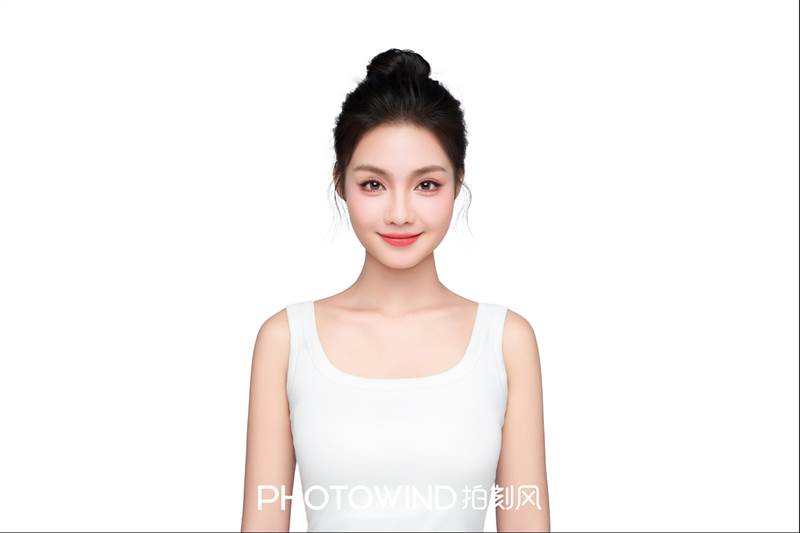 女士证件照 拷贝
